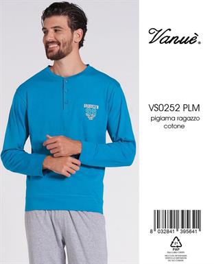 VANUE VS0252 PLM PIGIAMA RAGAZZO M/L COTONE