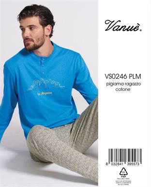 VANUE VS0246 PLM PIGIAMA RAGAZZO M/L COTONE