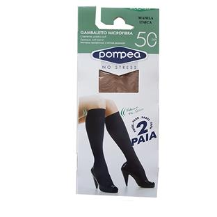 POMPEA GAMBALETTO MICROFIBRA 50DEN 2 PAIA