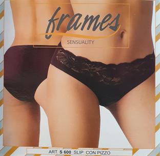 FRAMES S600 SLIP CON PIZZO MODA