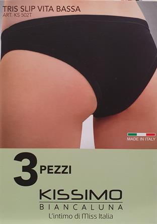 KISSIMO 502T SLIP VITA BASSA  3PZ