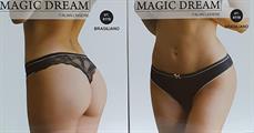 MAGIC DREAM BRASILIANA PIZZO E COTONE NERO