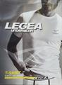 LEGEA TM850 M/M UOMO GIROCOLLO COTONE BIEL.