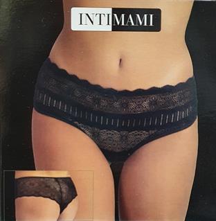 INTIMAMI 596 CULOTTINA IN PIZZO NERO