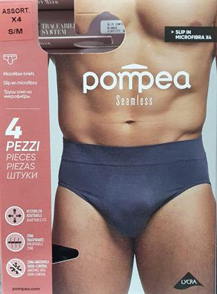 POMPEA SLIP UOMO MICORFIBRA 3PZ