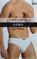 INTIMY 251 SLIP UOMO E/I COT.FILO MAKO BIANCO