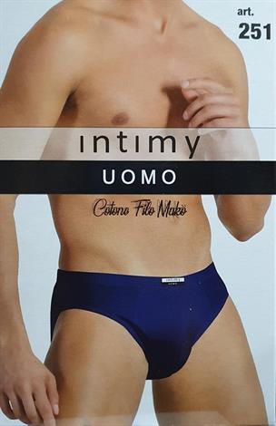 INTIMY 251 SLIP UOMO E/I COT.FILO MAKO ASS