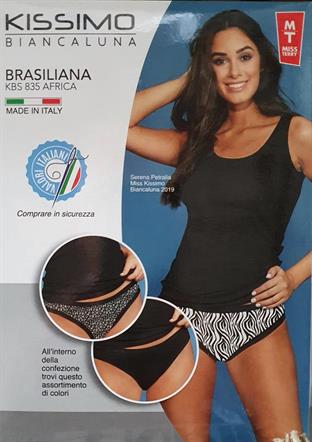 KISSIMO KBS835 AFRICA BRASILIANA DONNA ASSORTITO 3PZ