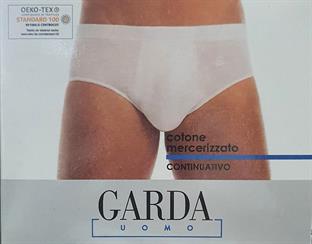 GARDA 0926 SLIP UOMO ALTO COTONE MERCERIZZATO BIANCO