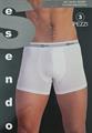 ESSENDO B4200 BOXER UOMO E/E BIANCO 3PZ