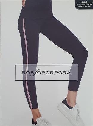 ROSSOPORPORA LR112F LEGGING CON ELASTICI AI LATI