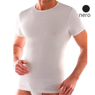 LIABEL 03868-23 T-SHIRT UOMO CALDO COT.BIEL BIANCO