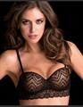 LOVE AND BRA BRIGITTE REG A FASCIA IMBOTTITO IN PIZZO GLAM