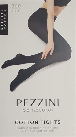 PEZZINI COTTON THIGHT COLLANT 300 DEN IN COTONE