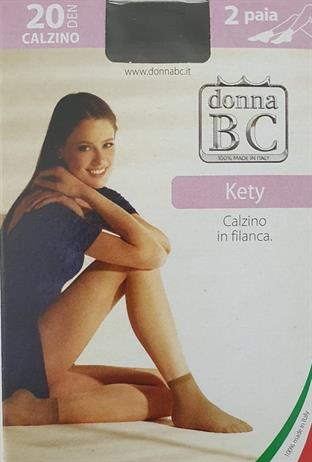 BC KETY20 CALZINO DONNA FILANCA 20 DEN TAGLIA UNICA