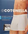 COTONELLA 8308 BOXER UOMO COTONE CON APERTURA BIANCO