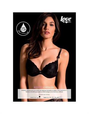 LOVE AND BRA ROMINA BALCONCINO COPPA GEL +1 IN PIZZO