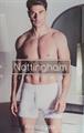 NOTTNGHAM B12930 BOXER UOMO FILO DI SCOZIA BIANCO