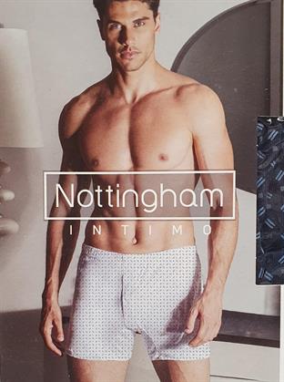 NOTTINGHAM B416 BOXER UOMO FILO SCOZIA FONDO CHIARO