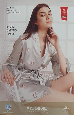 KISSIMO KIMONO LIPARI RASO