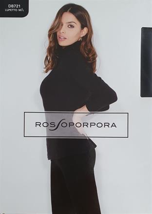 ROSSOPORPORA DB721 LUPETTO DONNA M/L  NERO