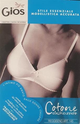 GIOS 145 REGGISENO COTONE ELAST.COPPA B