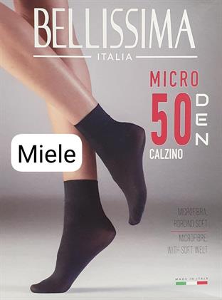 BELLISSIMA CALZINO MICROFIBRA 50 DEN MIELE