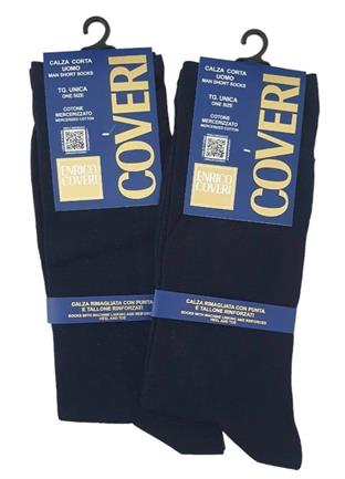 COVERI SUN LINE NW1BL CALZA UOMO CORTA COTONE BLU