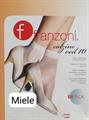 FRANZONI VEIL10 CALZINO ELAST.PUNTA NUDA MIELE