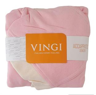 VINGI ORLANDO ACCAPPATOIO MICROSPUGNA BIMBA ROSA