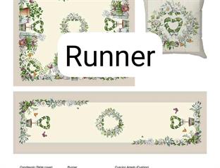 VINGI PAPILLON RUNNER 45X140