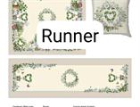 VINGI PAPILLON RUNNER 45X140