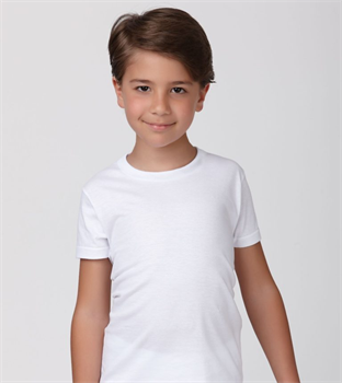 COVERI ET4100 T-SHIRT BIMBO/JUNIOR M/M COT.PETTINATO