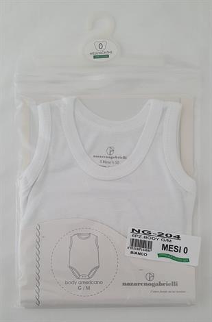 N.GABRIELLI NG204 BODY NEONATO S/L COTONE