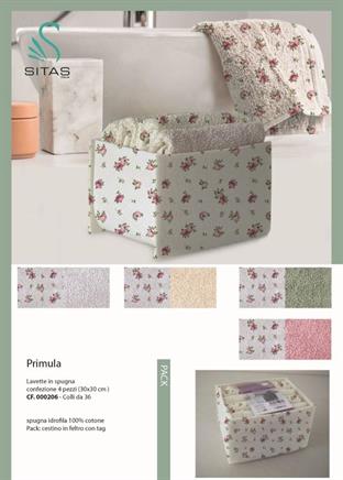 SITAS PRIMULA LAVETTE 4 PEZZI 30X30 SPUGNA