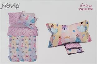 NOVIA FANTASY PRICIPESSE COMPLETO LETTO SINGOLO