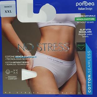 POMPEA SLIP DONNA COTONE SENZA CUCITURE