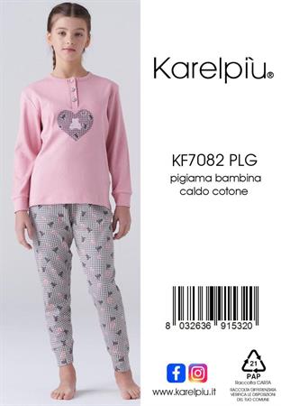 KAREL KF7082 PLG PIGIAMA BIMBA CALDO COTONE