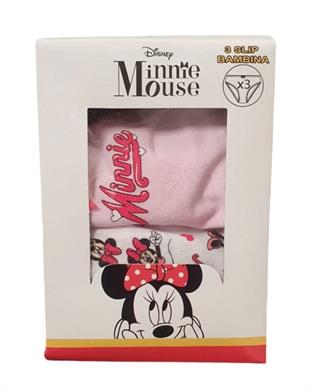 SABOR MINNIE SLIP BIMBA 3 PEZZI