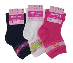 MERITEX 7578 CALZA CORTA BIMBA COTONE