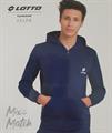 LOTTO LA1306 FELPA FULLZIP CON CAPPUCCIO RAGAZZO