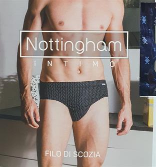 NOTTINGHAM SM416 SLIP UOMO FILO SCOZIA F.SCURO