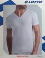 LOTTO LT1011 T-SHIRT UOMO PUNTA M/M BIELASTICO