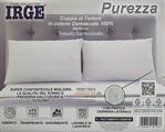 IRGE PUREZZA COPPIA FEDERE COTONE DAMASCATO 50X80