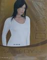 SPEEDY OP09 T-SHIRT DONNA M/L CALDO COTONE NERO