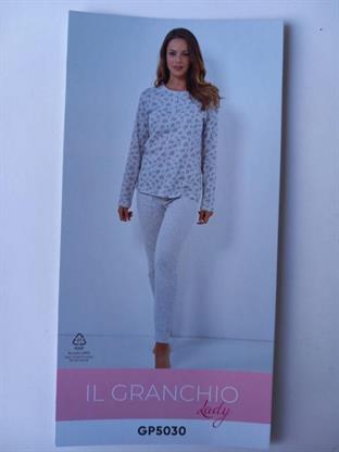 IL GRANCHIO GP5030 PIGIAMA DONNA M/L COTONE